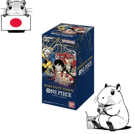 OP01 One Piece Romance Dawn Japan Japanisch JAP Display Booster